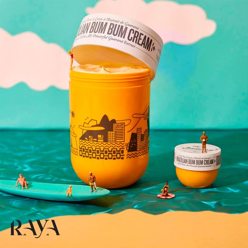 کرم بدن سفت کننده و صاف کننده برزیلی بوم بوم سول دی ژانیرو حجم 240 میل Sol De Janeiro Brazilian Bum Bum Cream